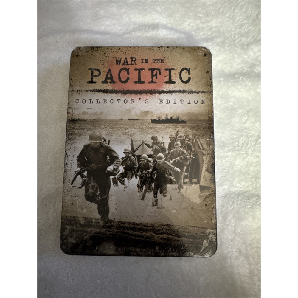 War in the Pacific‎ Collectors Edition In Tin 2 Disk Set  (DVD) NWT